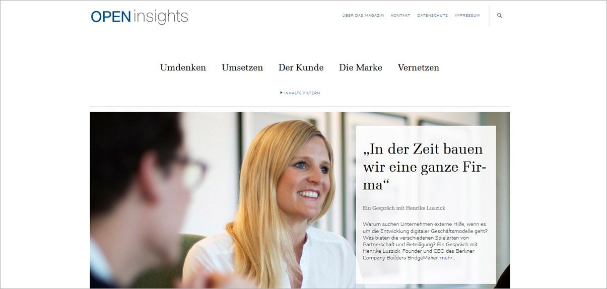 Henrike Luszick, BridgeMaker / Foto: Tobias Gratz